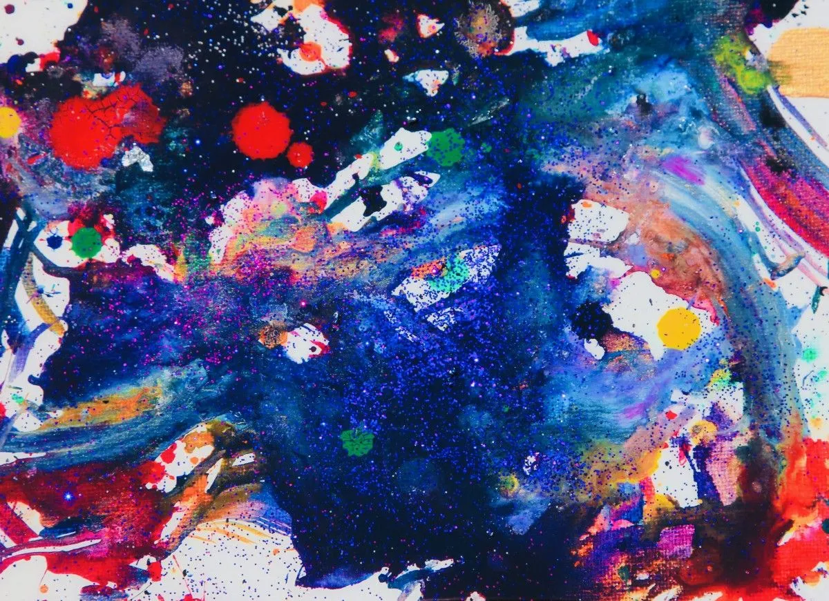 WE ARE WHERE??, artwork by Robert W Dunlap