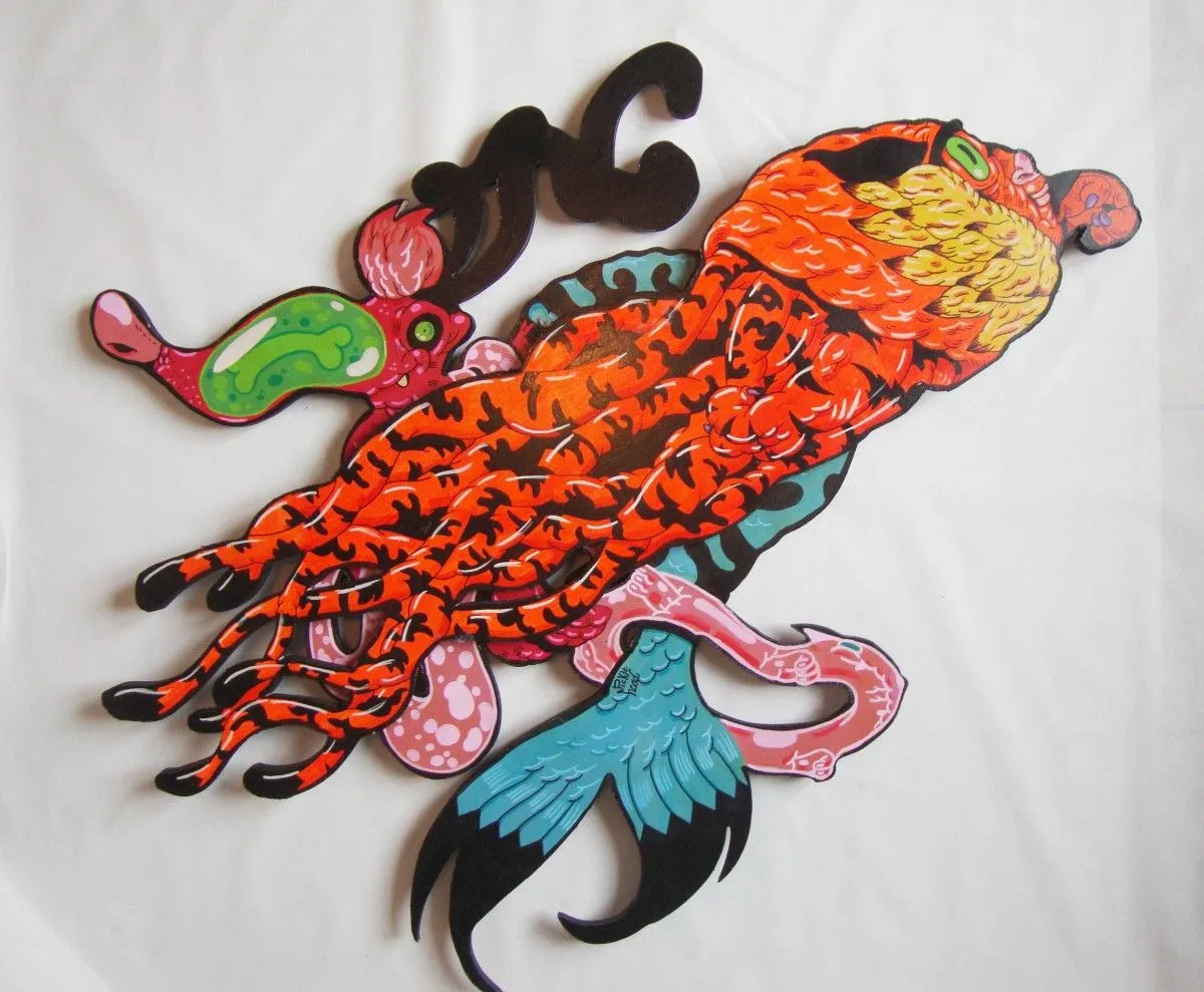In the deep water, œuvre de boris sandron