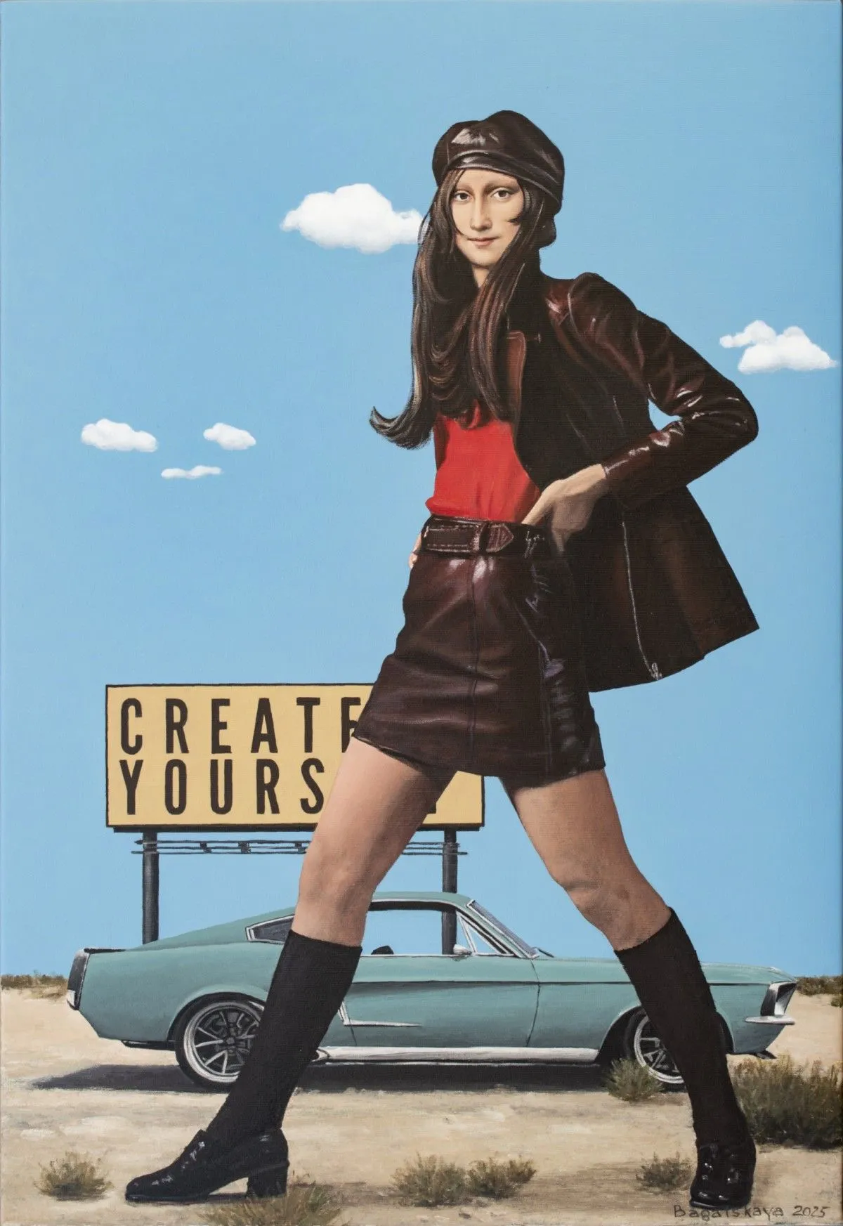 Create Yourself, artwork by Nataliya Bagatskaya