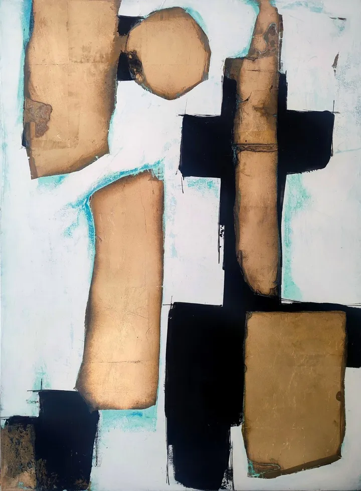La croix st André, œuvre de thierry_ brusquet