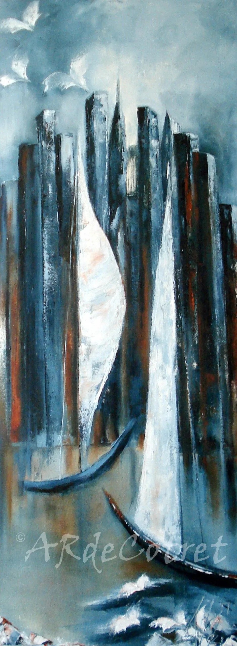 Songe d'été, œuvre de Anne René de Cotret