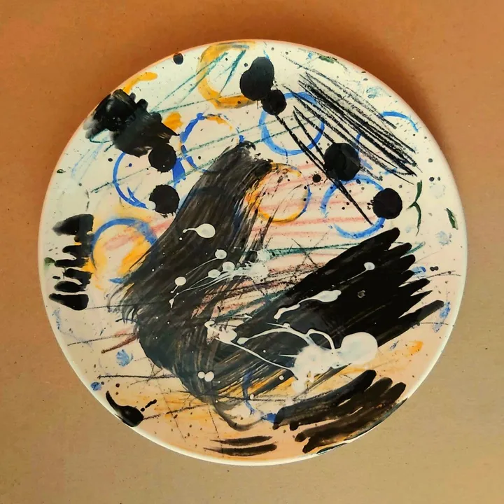 ASSIETTE 7, œuvre de MICHEL RABANELLY