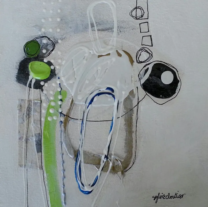 TOUR DE PISTE NO #3, artwork by Sylvie Cloutier