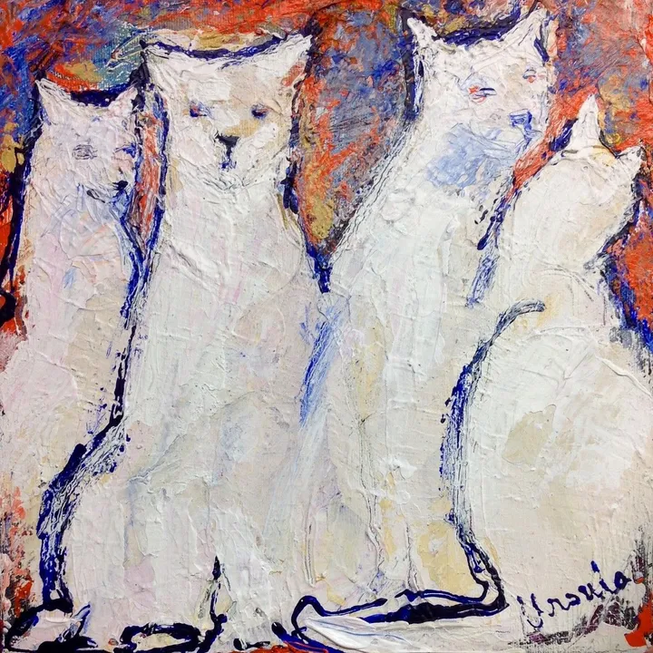 Cat Company, œuvre de Ursula Lampron