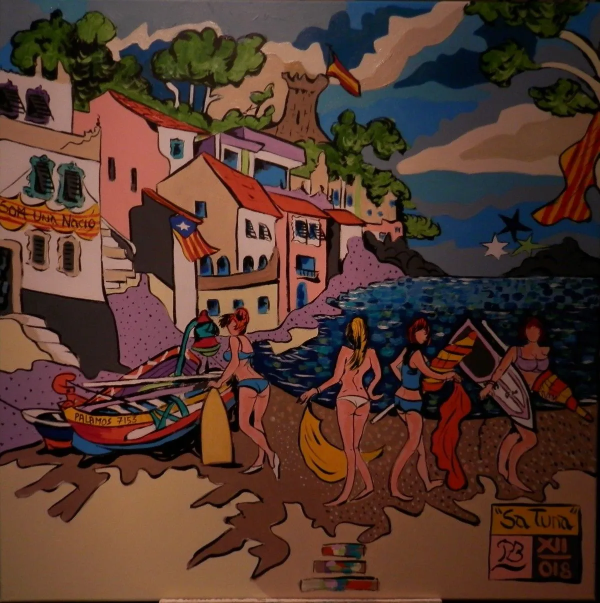 Ansa Tuna, artwork by Patrick Bergès
