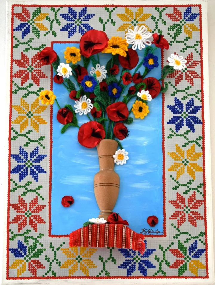 The bouquet of love, œuvre de Neluta Staicut