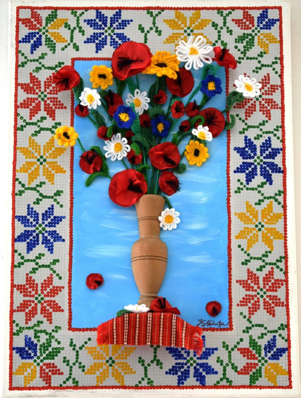 The bouquet of love, œuvre de Neluta Staicut