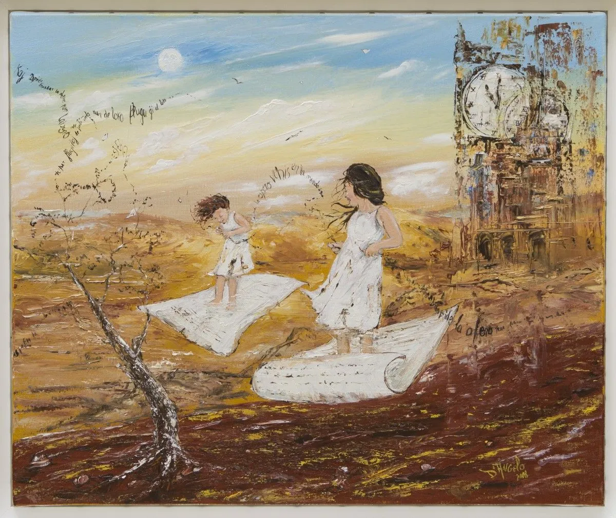 Les petites filles, œuvre de Marie Laure