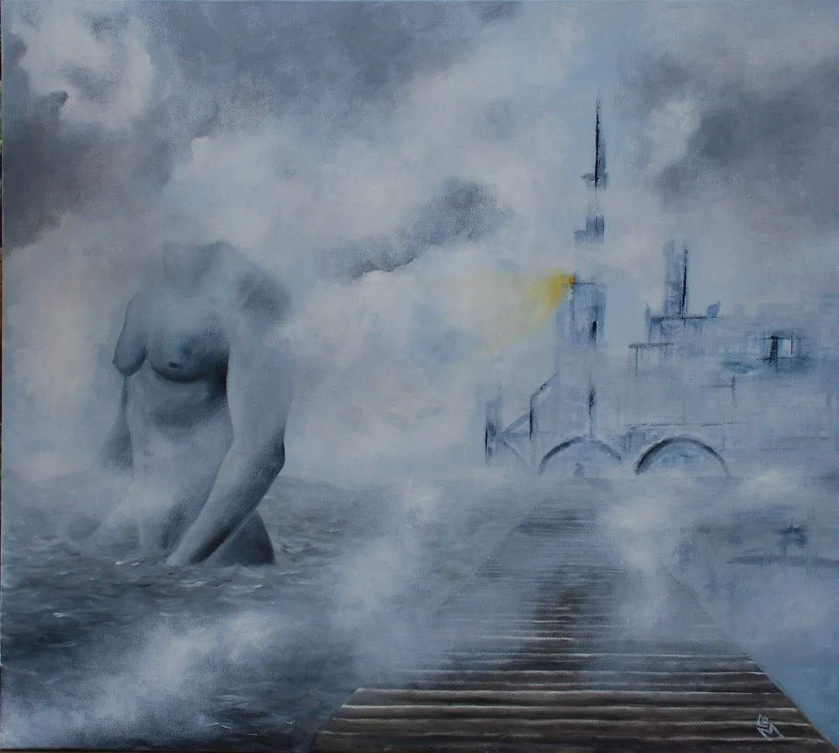 Haze, œuvre de Cecilia Ocaranza