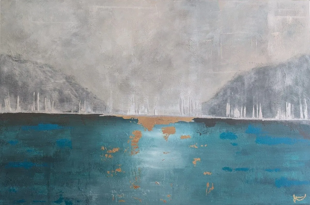 Montagne grise, artwork by Joanie Charland