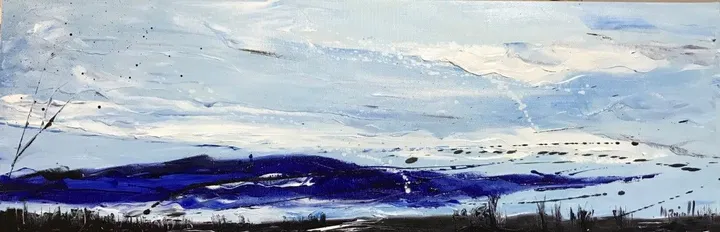 Au pays des Malécites- VENDU, artwork by Marie Bujold