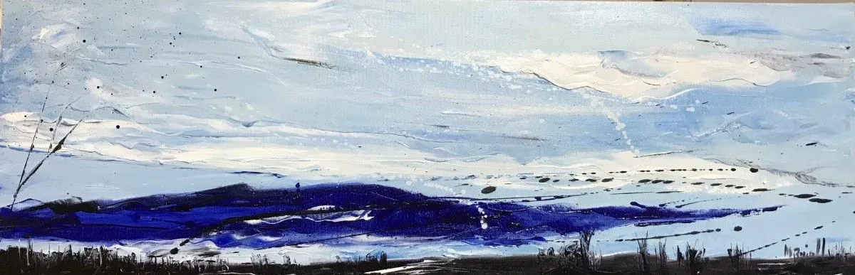 Au pays des Malécites- VENDU, artwork by Marie Bujold