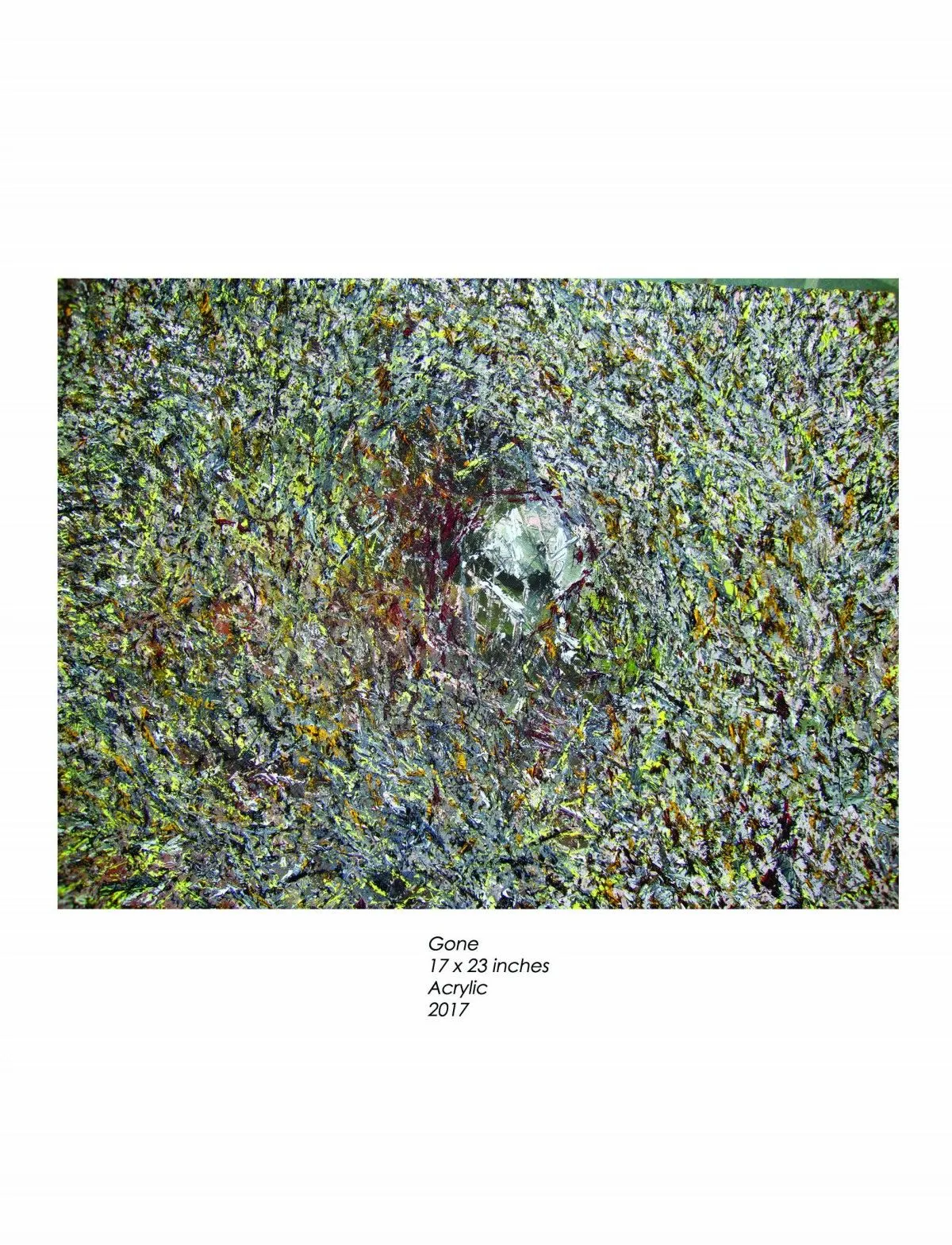 Gone, artwork by Marlin Lopez