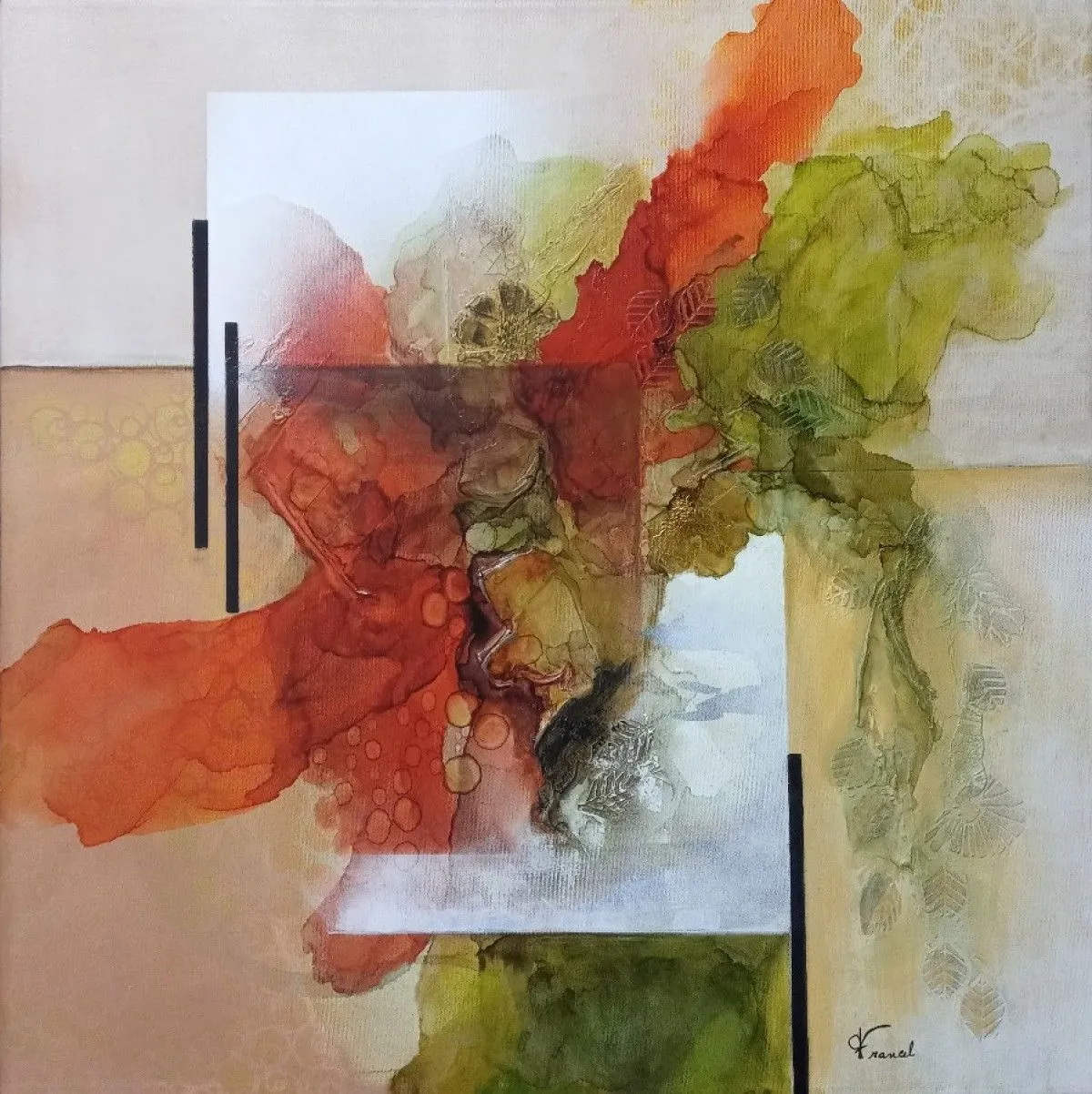 Fantaisie 9, artwork by France Lamontagne