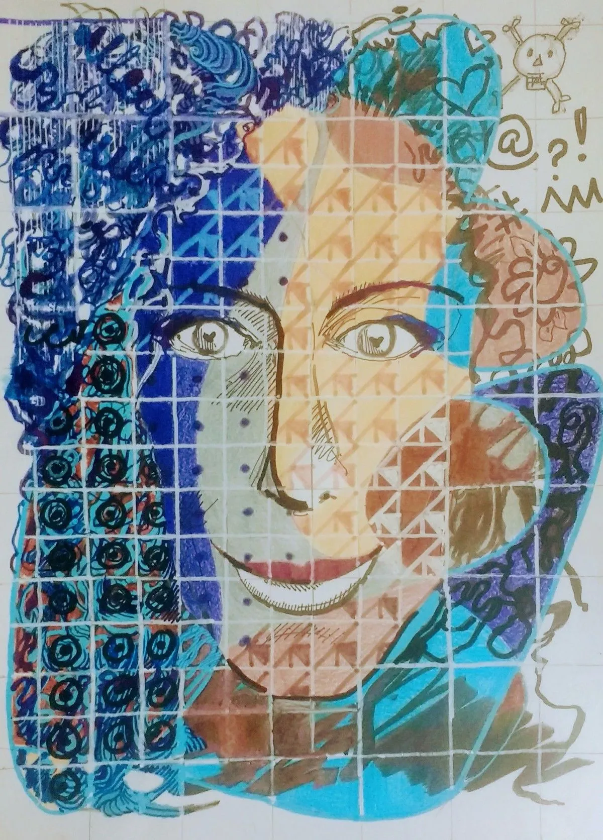 Auto-retrato 2, œuvre de Anna Cavalcante