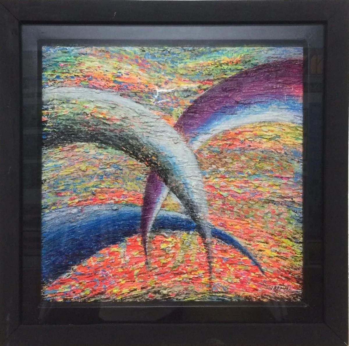 INTO THE WAVES II, œuvre de Marlin Lopez
