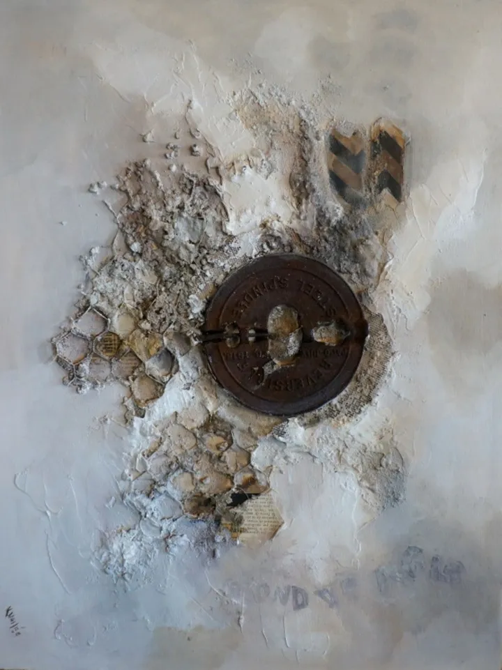 Rond de poêle, artwork by k vallee