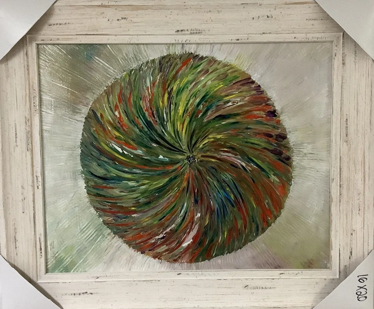 216-  La roue de Rio toute en couleur, œuvre de Lynda Hamel