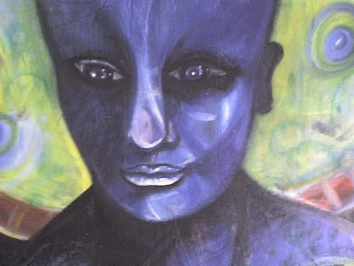 Azul, œuvre de Ivan Augustin