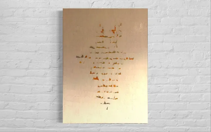 La Cruz, artwork by Ernesto Verde