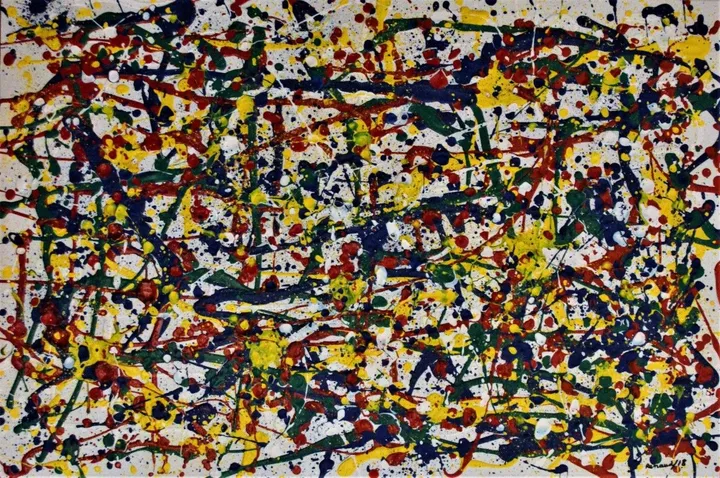 Composition 18-13, artwork by Marcel Renaud