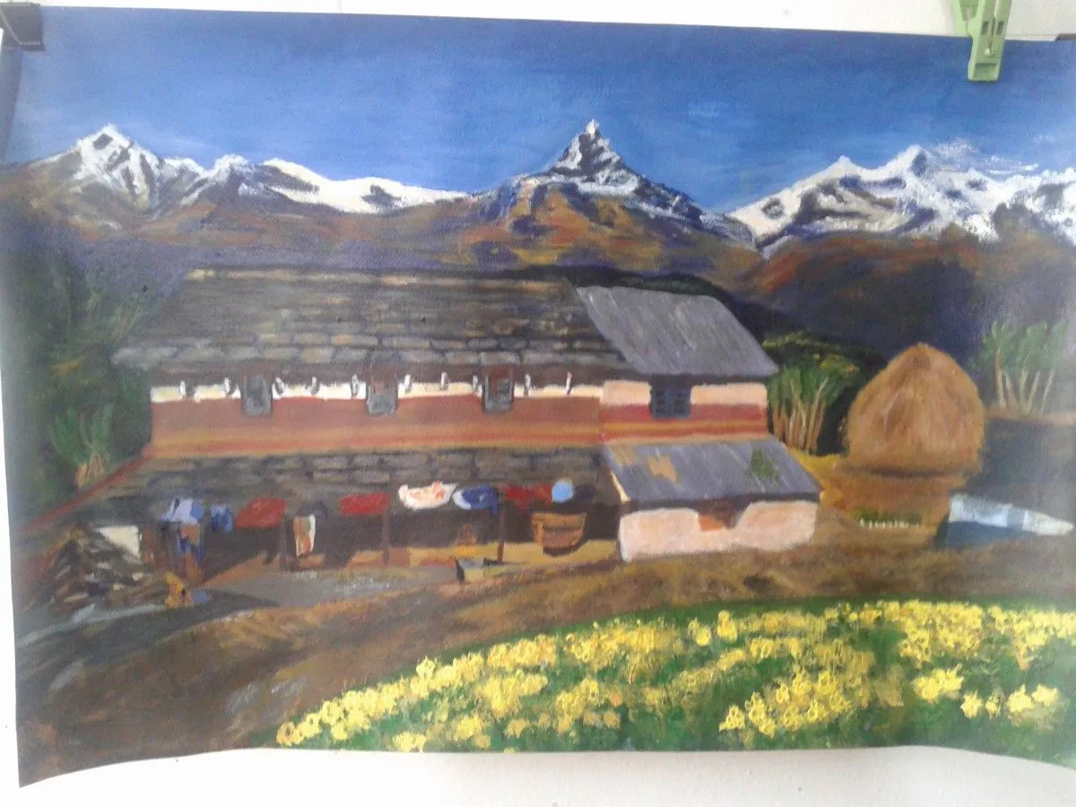 Home, œuvre de Pemba Chhiki