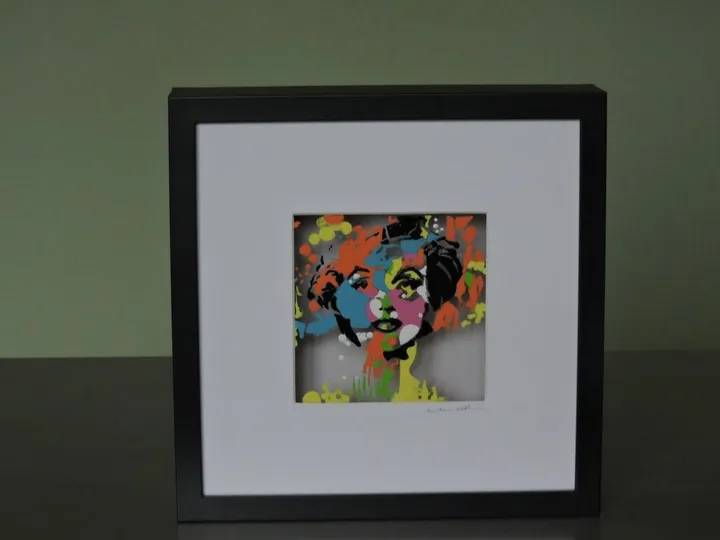 Marilyn 4, artwork by Rita Vandenherrewegen