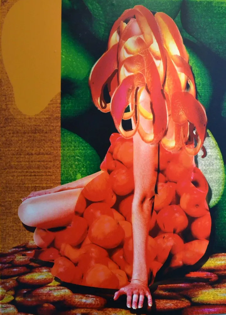 Le péché originel, artwork by Mariem ZAHRA CHAOUCH