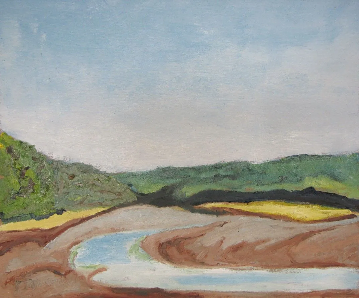 Low Tide At Fundy, œuvre de Francois Fournier