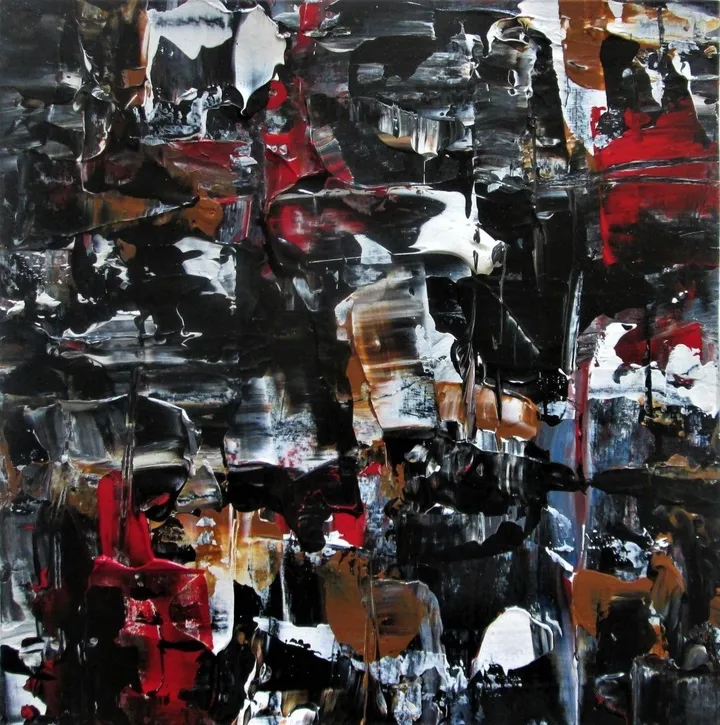Black Ice (Glace noire) 3, artwork by Maryse Lapointe