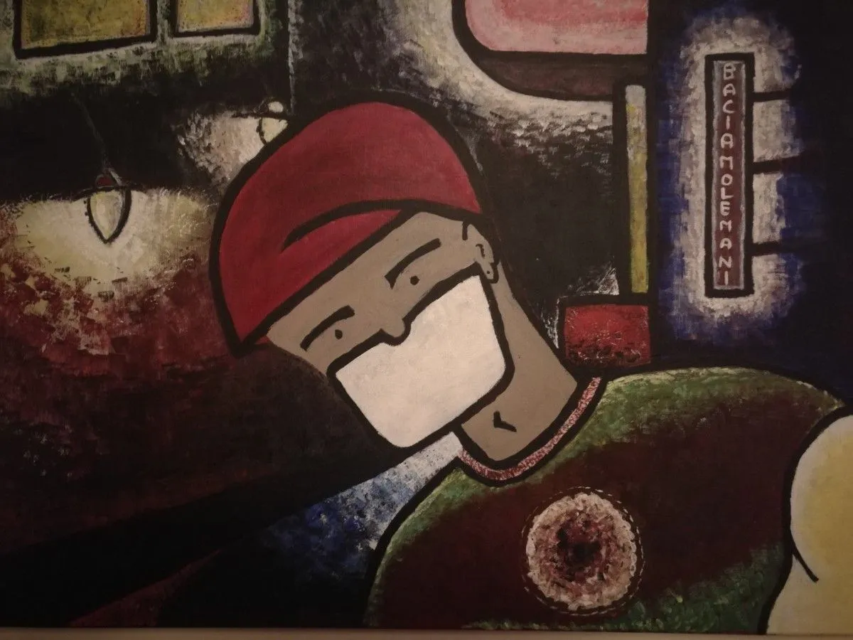Baciamolemani, artwork by Guido Fortenio