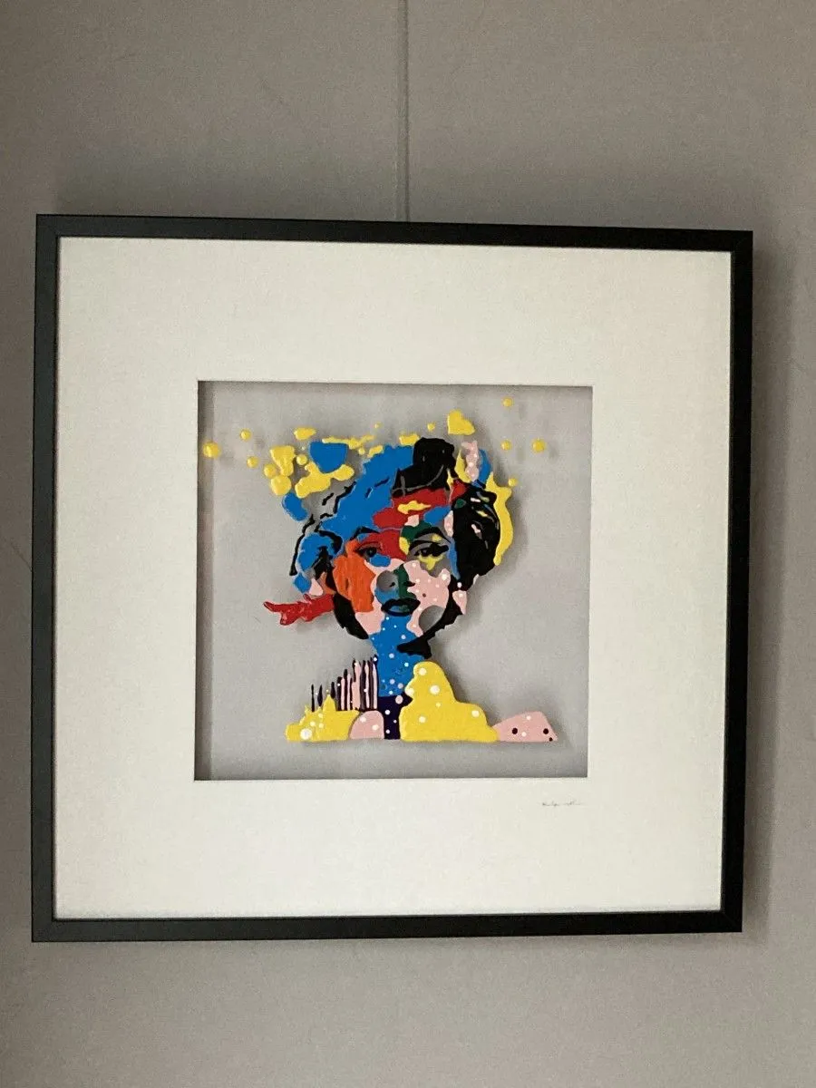 Marilyn, artwork by Rita Vandenherrewegen