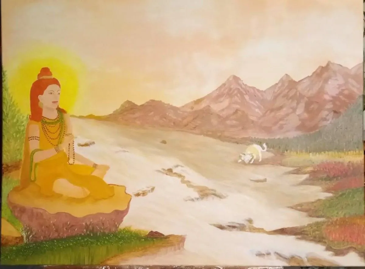 Série "Zénitude" Shiva, œuvre de Viviane RINCK