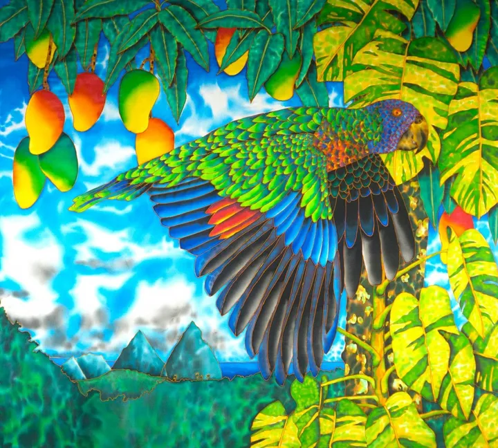 Wild Caribbean, artwork by Daniel Jean-Baptiste