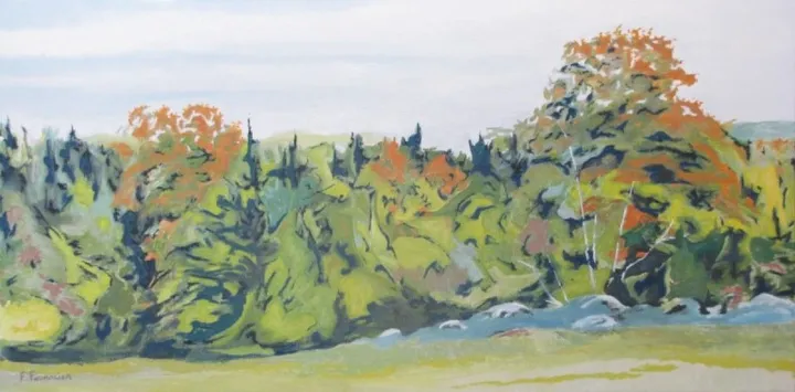 At The Edge Of Fall, œuvre de Francois Fournier
