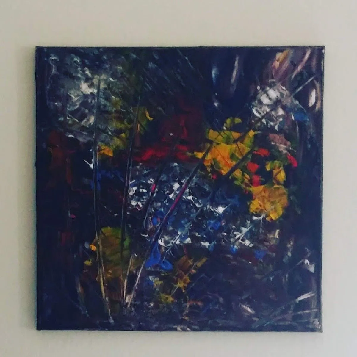 Light in the darkness, artwork by Latifa El hachem
