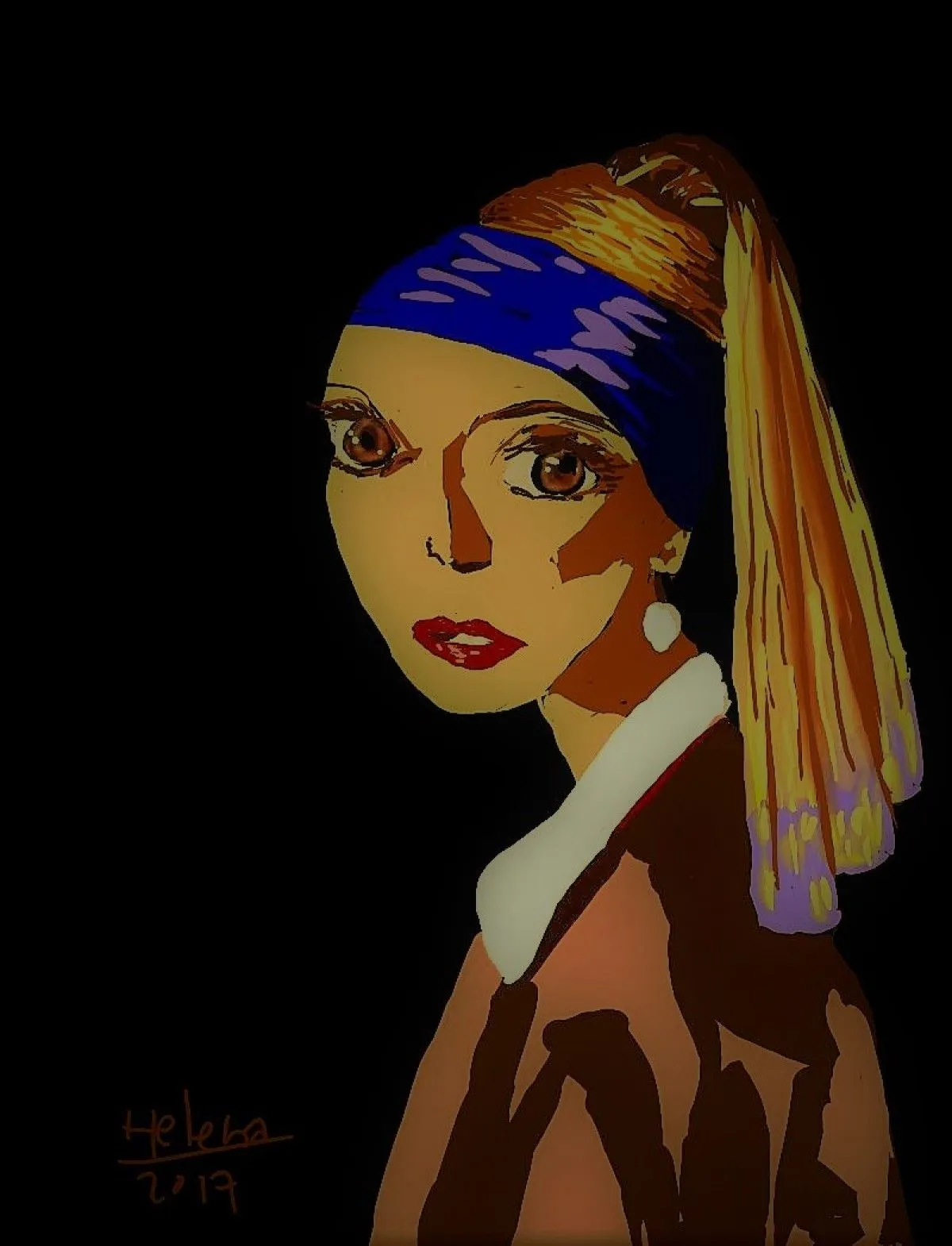 cover, artwork by Maria Santos