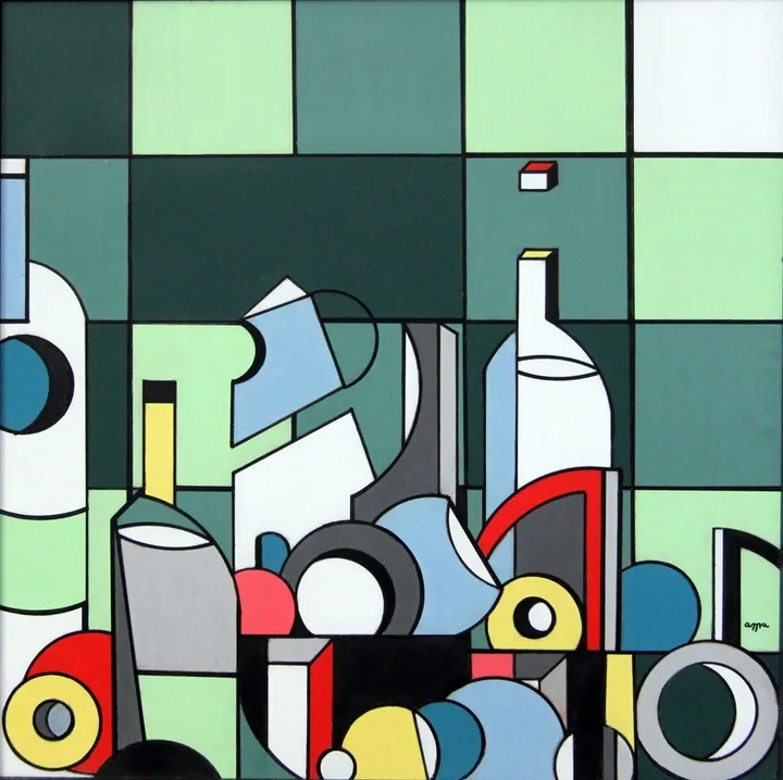Nature morte, œuvre de Christian Addezi