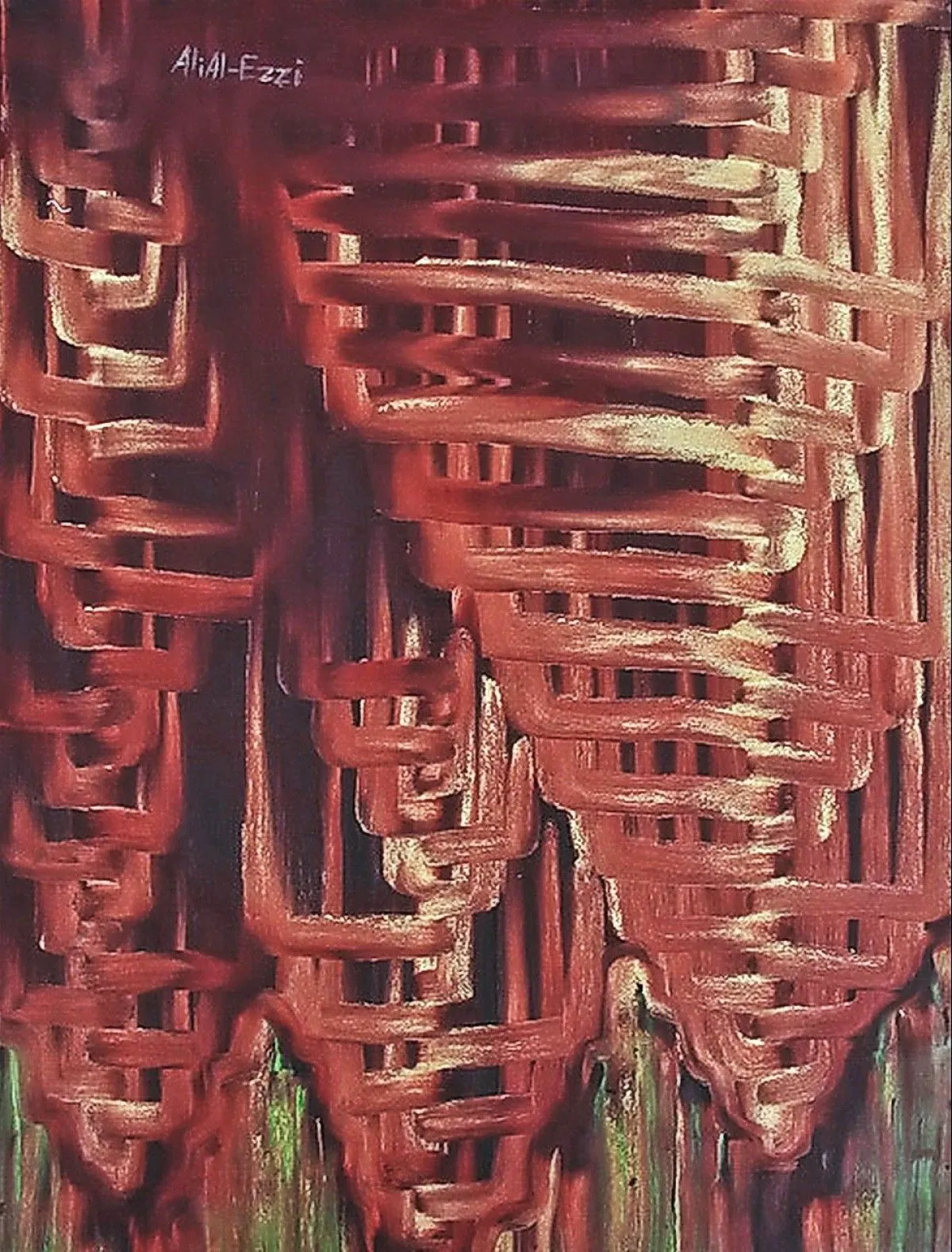 Fire  Dance, artwork by Ali AlEzzi