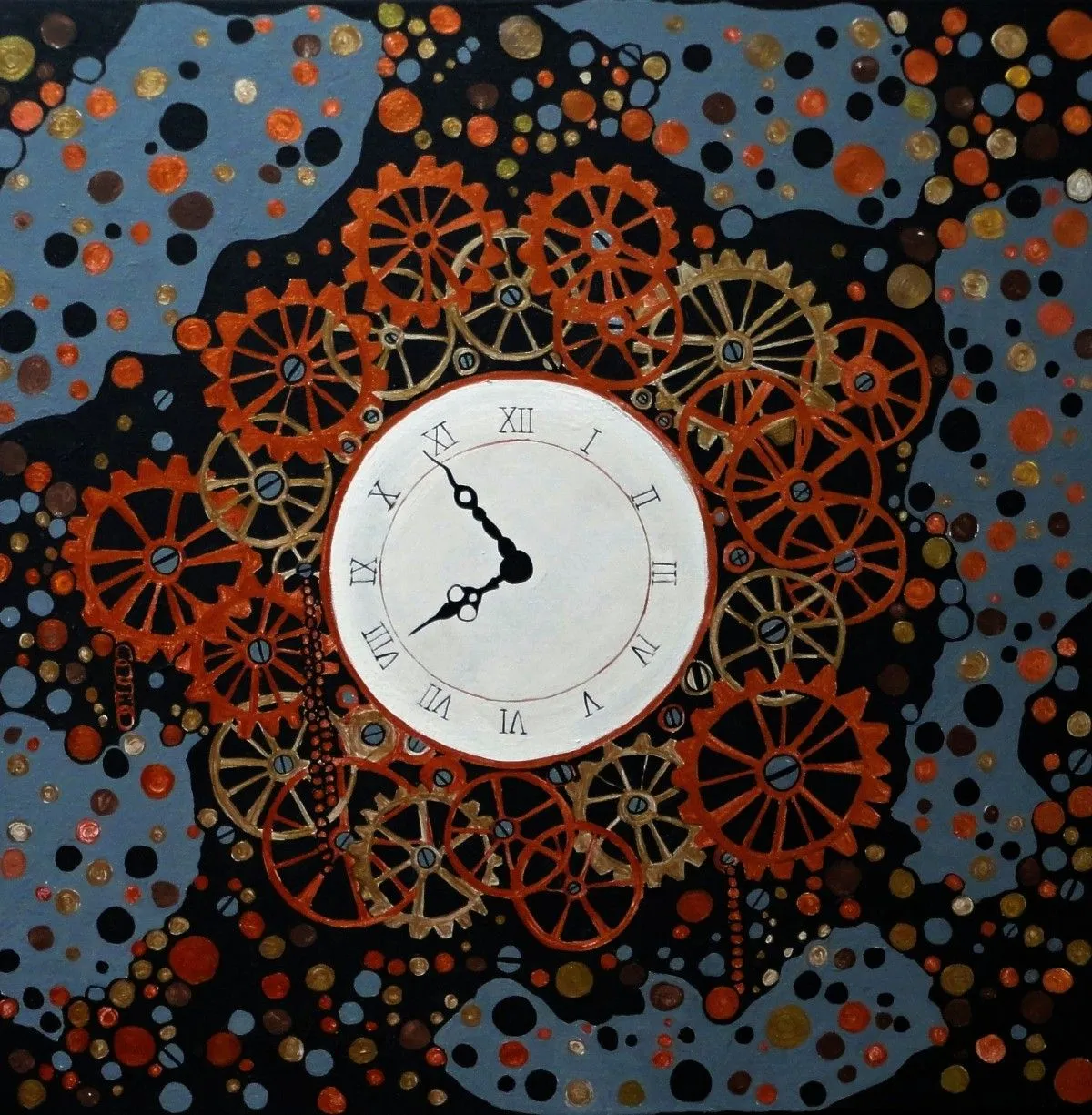 The Clock Makers Table, œuvre de Rachel Olynuk