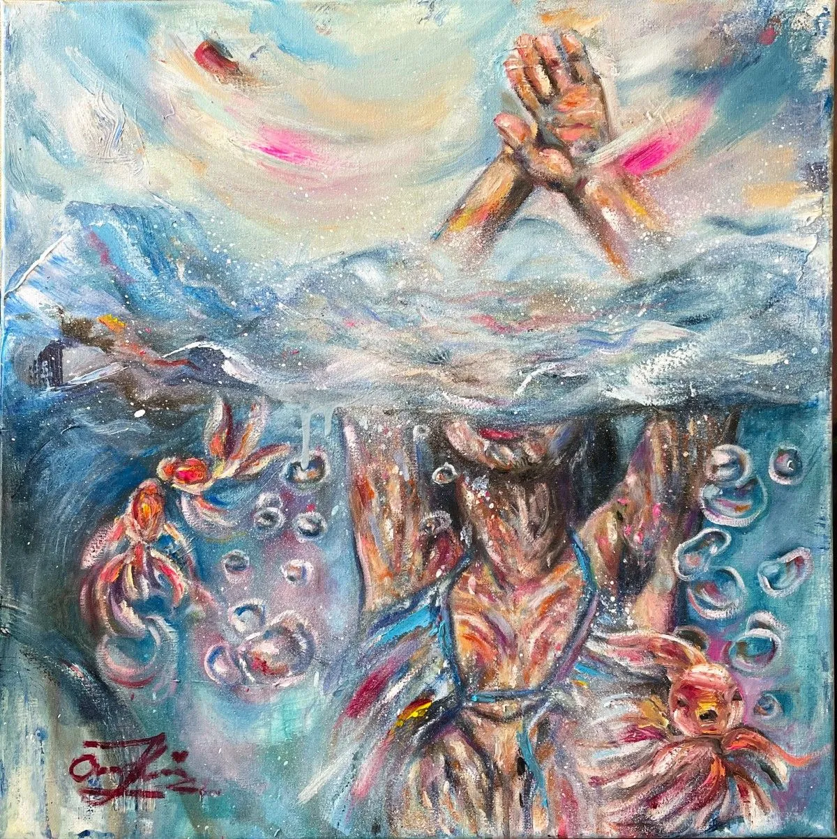 Deep wise, artwork by Ana Bubolea