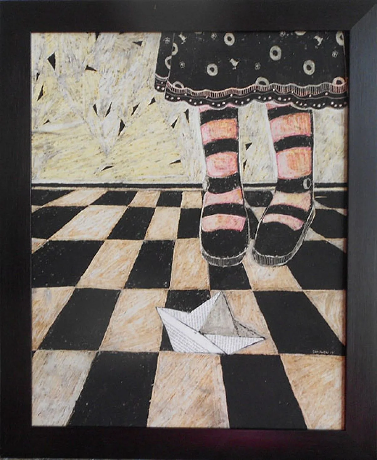 A CHANCE FOR A BETTER LIFE, artwork by SYLWIA JANOWSKA