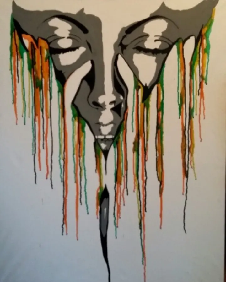Transparence, artwork by justine castel