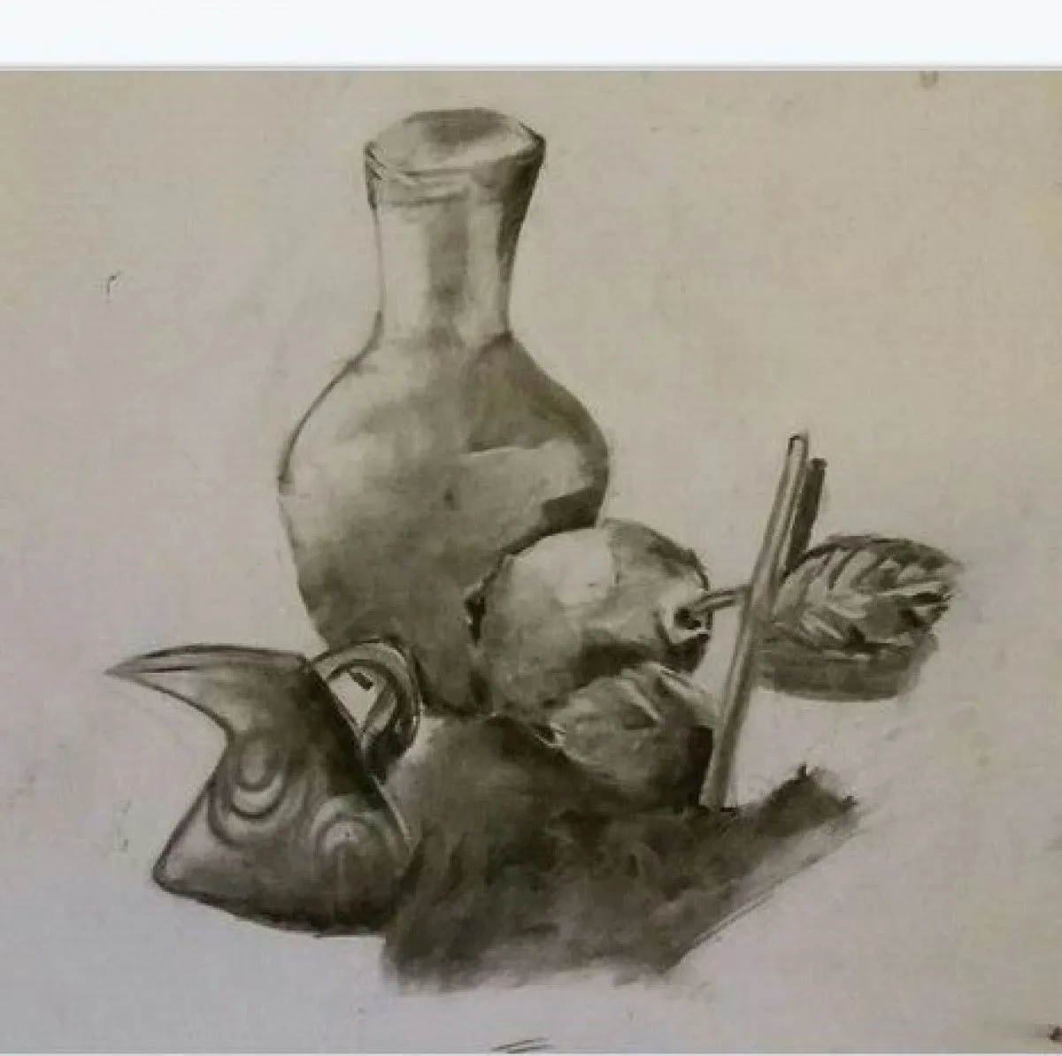 Fruit, artwork by Elsie Brummer