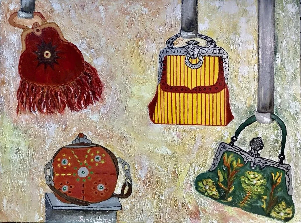 226- Complètement ''sa coche'', artwork by Lynda Hamel