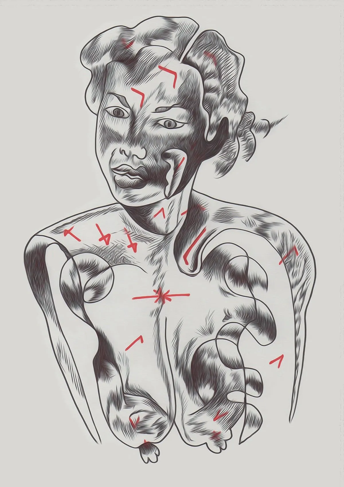 ++, œuvre de Laura H