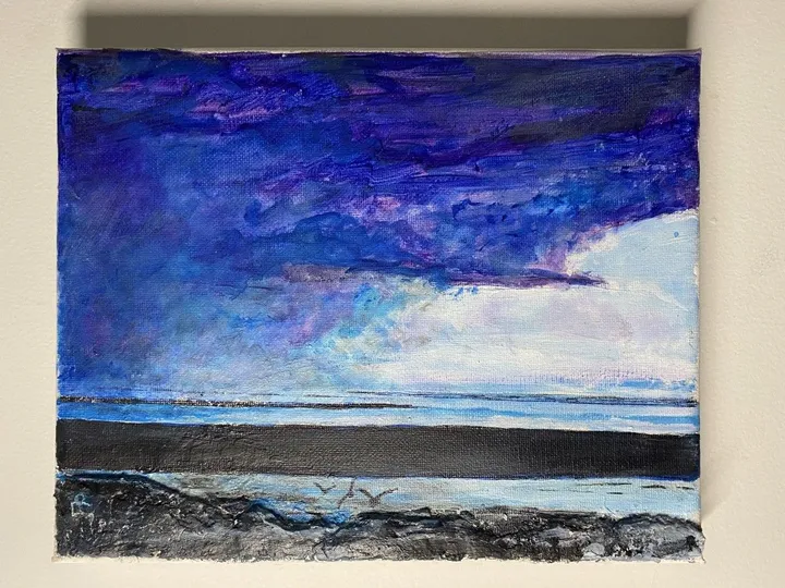 Vue sur le Nouveau-Brunswick (New Richmond), artwork by Denis Roucau