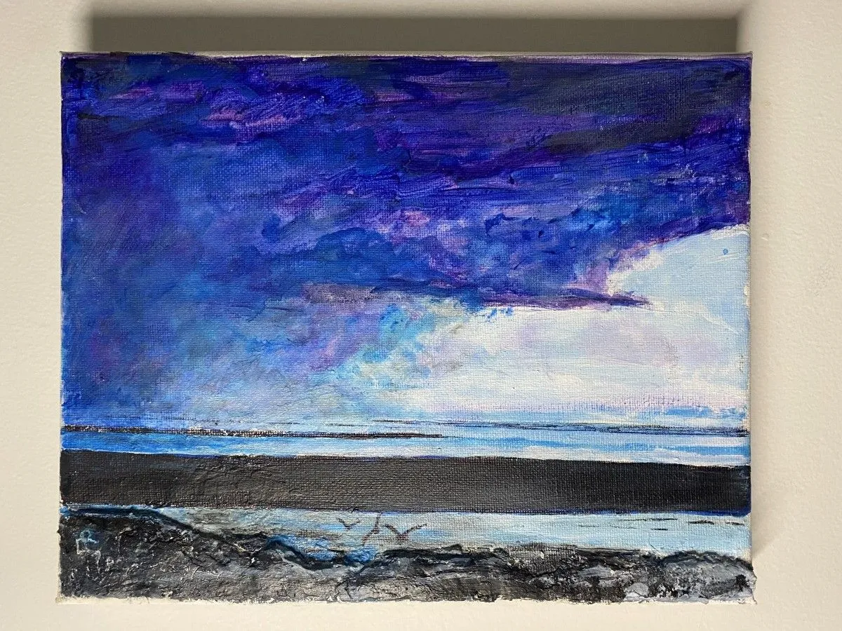 Vue sur le Nouveau-Brunswick (New Richmond), artwork by Denis Roucau