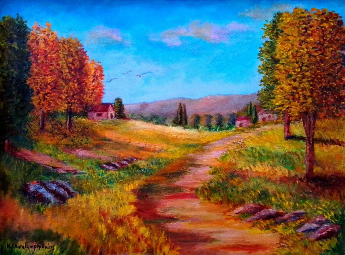 COLORS OF AUTUMN NATURE, œuvre de Konstantinos Charalampopoulos