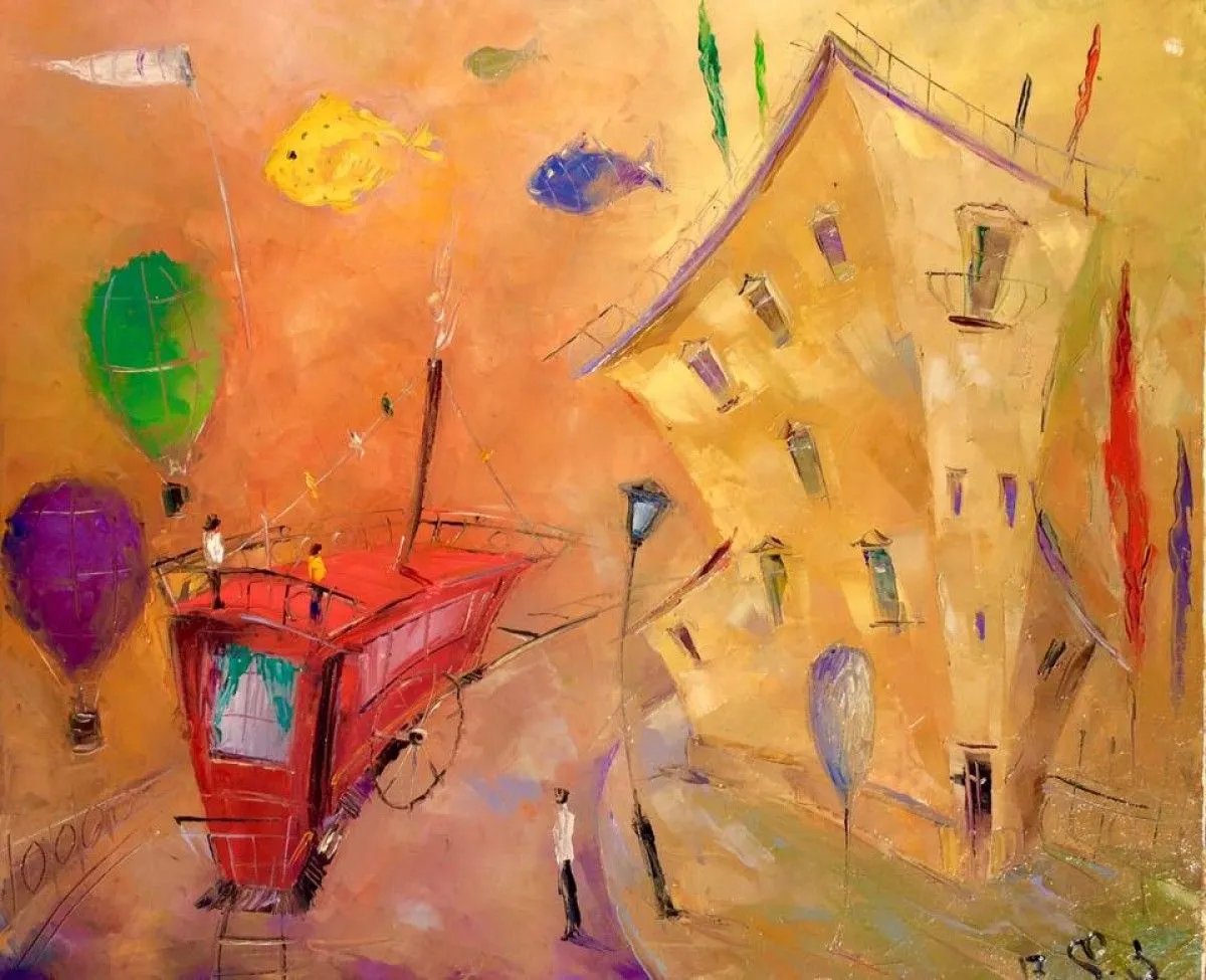 "Street of dreams", œuvre de David Kezevadze
